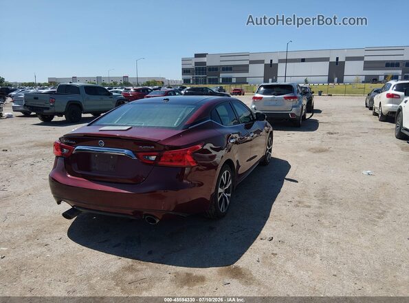 1N4AA6AP5GC422697 2016 NISSAN MAXIMA Red უკანა მარჯვენა