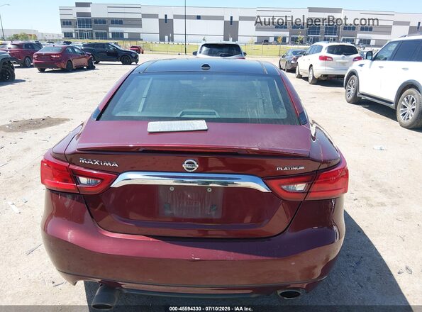 1N4AA6AP5GC422697 2016 NISSAN MAXIMA Red 