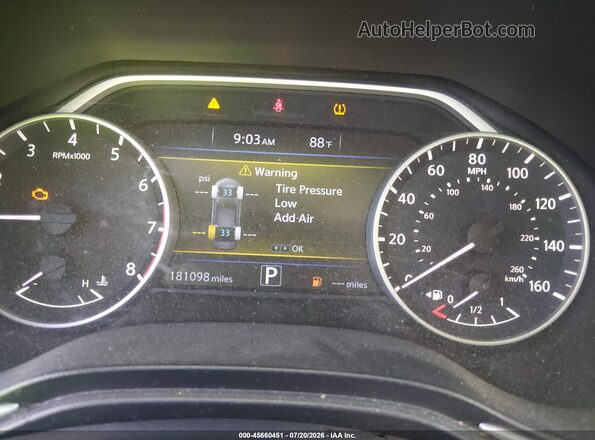1N4AA6AP5GC425633 2016 NISSAN MAXIMA Purple Вид задніх сидінь