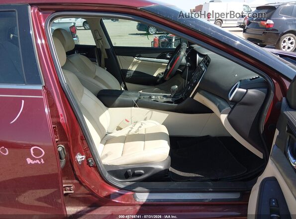 1N4AA6AP5GC428533 2016 NISSAN MAXIMA Red წინა სალონის ხედი