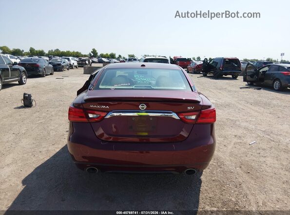 1N4AA6AP5GC428533 2016 NISSAN MAXIMA Red 