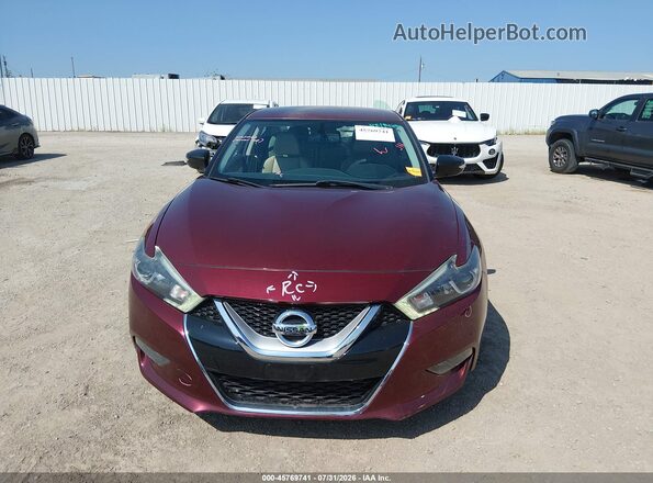 1N4AA6AP5GC428533 2016 NISSAN MAXIMA Red 