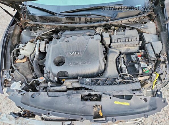 1N4AA6AP5GC429262 2016 NISSAN MAXIMA Black Rear interior view