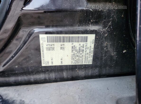 1N4AA6AP5GC429262 2016 NISSAN MAXIMA Black Engine compartment view