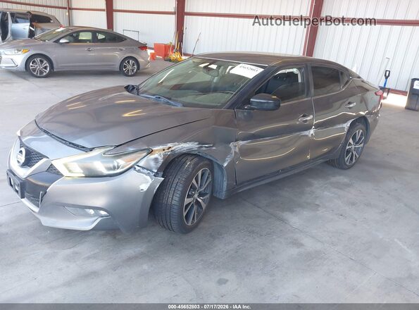 1N4AA6AP5GC438110 2016 NISSAN MAXIMA Gray Vista tres cuartos delantera izquierda