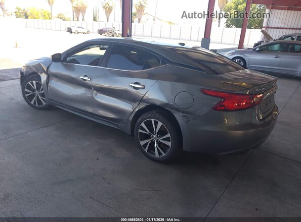 1N4AA6AP5GC438110 2016 NISSAN MAXIMA Gray Trasero izquierdo