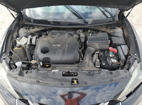 1N4AA6AP5HC392022 2017 NISSAN MAXIMA Black Rear interior view