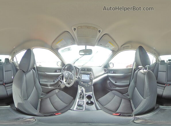 1N4AA6AP5HC392022 2017 NISSAN MAXIMA Black 360 interior view