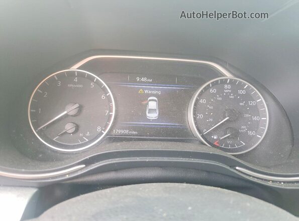 1N4AA6AP5HC393705 2017 NISSAN MAXIMA Burgundy Instrument cluster view