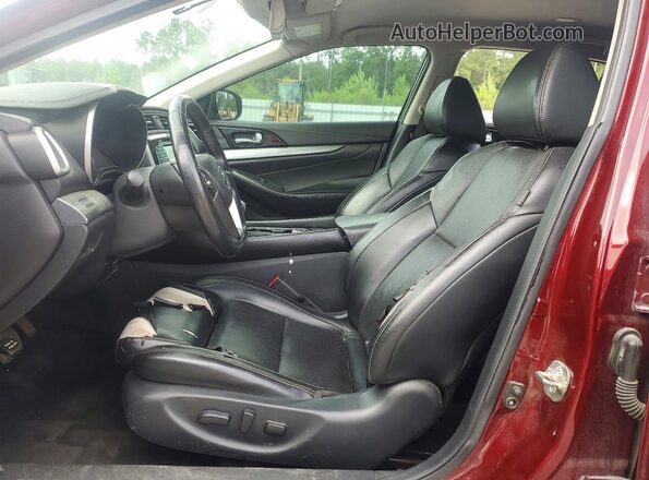 1N4AA6AP5HC393705 2017 NISSAN MAXIMA Burgundy Front interior view