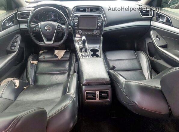 1N4AA6AP5HC393705 2017 NISSAN MAXIMA Burgundy Dashboard view