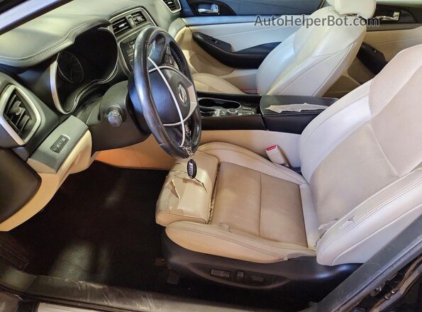 1N4AA6AP5HC428422 2017 NISSAN MAXIMA Черный Вид салона спереди
