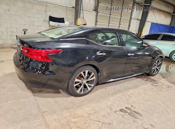 1N4AA6AP5HC428422 2017 NISSAN MAXIMA Черный Задняя правая четверть