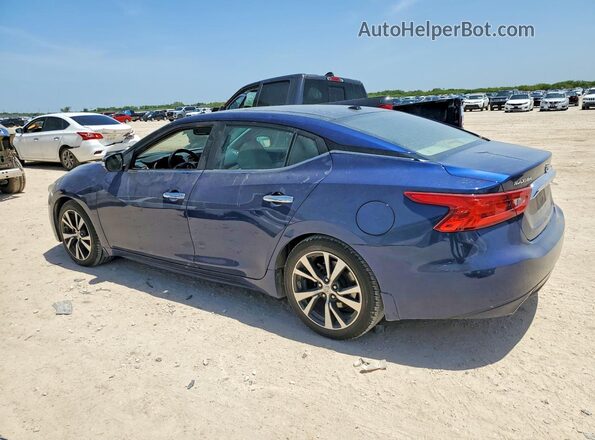 1N4AA6AP5HC434818 2017 NISSAN MAXIMA Blue Задня ліва чверть