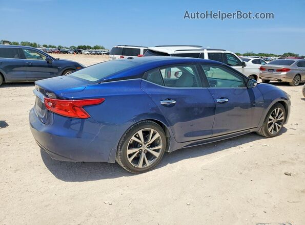 1N4AA6AP5HC434818 2017 NISSAN MAXIMA Blue Задня права чверть