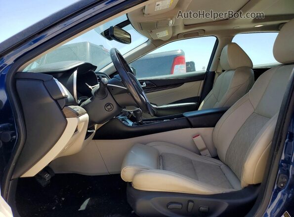 1N4AA6AP5HC434818 2017 NISSAN MAXIMA Blue Вид салону спереду
