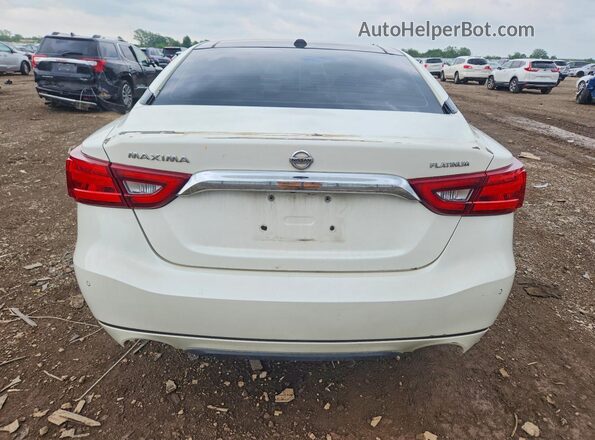 1N4AA6AP5HC435032 2017 NISSAN MAXIMA White უკანა ხედი