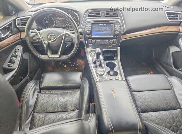 1N4AA6AP5HC435032 2017 NISSAN MAXIMA White წინა პანელის ხედი