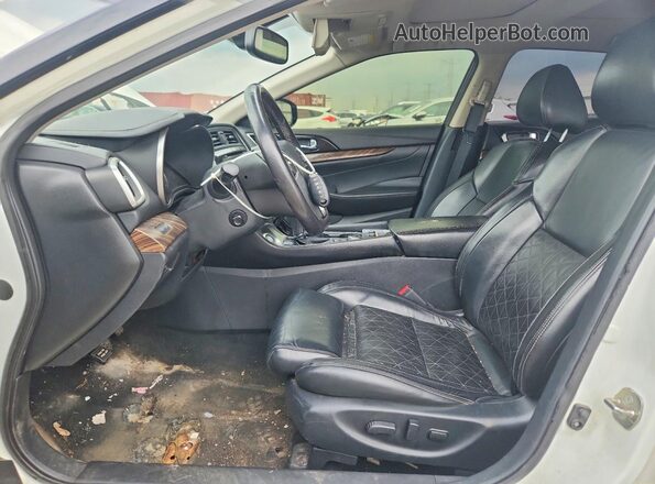 1N4AA6AP5HC435032 2017 NISSAN MAXIMA White წინა სალონის ხედი