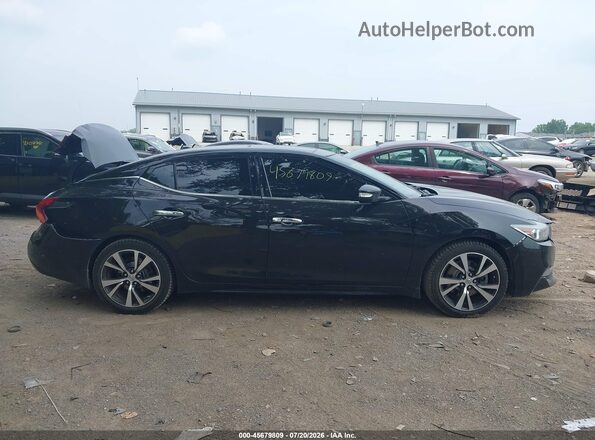 1N4AA6AP5HC450629 2017 NISSAN MAXIMA Черный Вид задней части салона