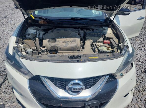 1N4AA6AP5HC453496 2017 NISSAN MAXIMA White უკანა სალონის ხედი