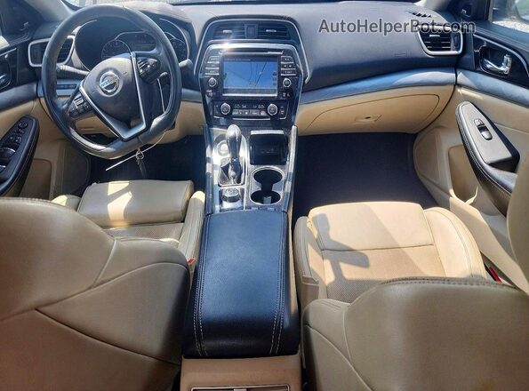 1N4AA6AP5HC453496 2017 NISSAN MAXIMA White წინა პანელის ხედი