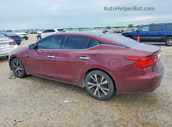 1N4AA6AP5HC456110 2017 NISSAN MAXIMA Burgundy Rear left