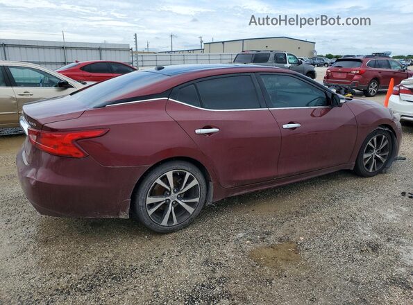 1N4AA6AP5HC456110 2017 NISSAN MAXIMA Burgundy Rear right