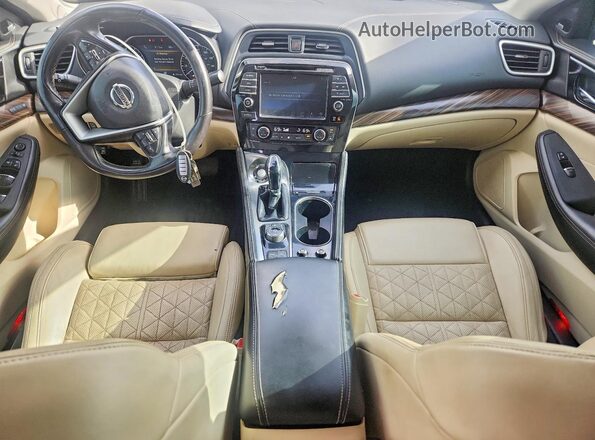 1N4AA6AP5HC456110 2017 NISSAN MAXIMA Burgundy Dashboard view