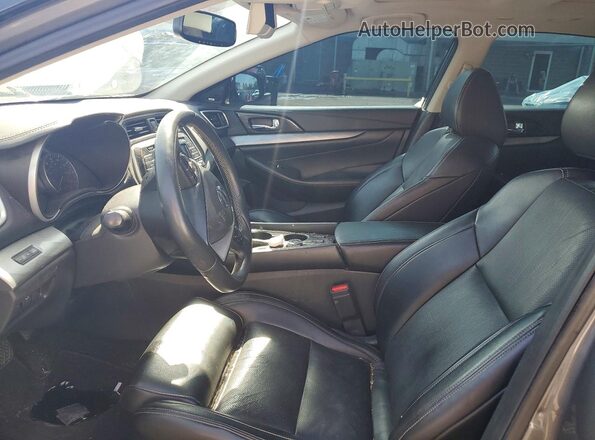 1N4AA6AP5JC363495 2018 NISSAN MAXIMA Gray Front interior view