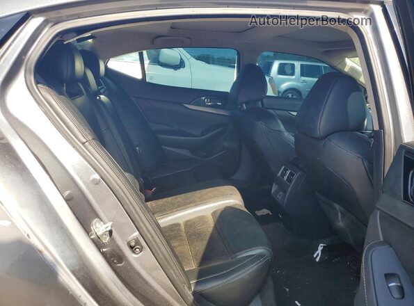 1N4AA6AP5JC363495 2018 NISSAN MAXIMA Gray Rear seats view