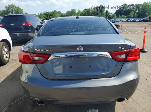 1N4AA6AP5JC363495 2018 NISSAN MAXIMA Gray Rear view