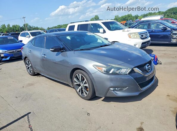 1N4AA6AP5JC363495 2018 NISSAN MAXIMA Gray Front right