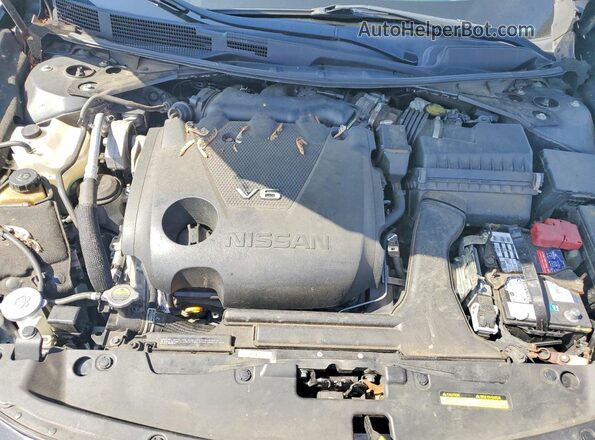 1N4AA6AP5JC363495 2018 NISSAN MAXIMA Gray Rear interior view