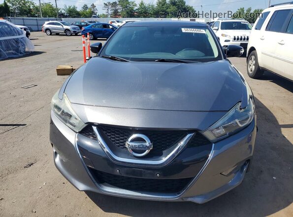 1N4AA6AP5JC363495 2018 NISSAN MAXIMA Gray Front view