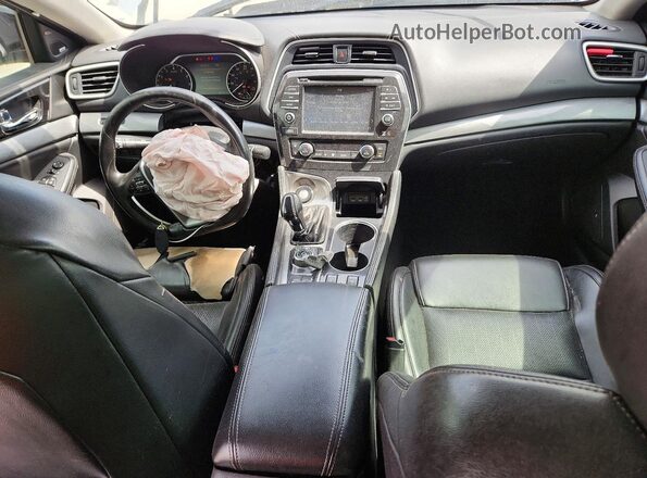 1N4AA6AP5JC367966 2018 NISSAN MAXIMA Silver Dashboard view
