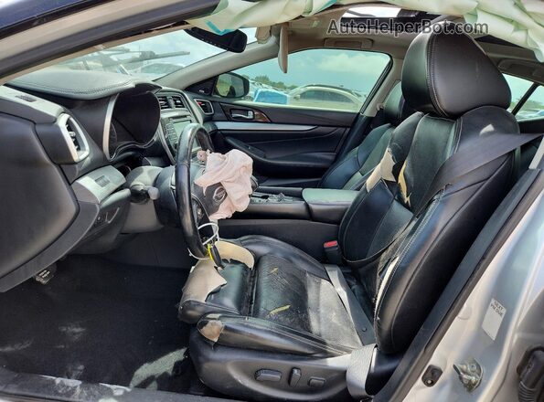 1N4AA6AP5JC367966 2018 NISSAN MAXIMA Silver Front interior view