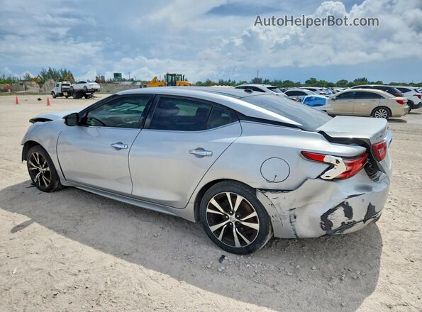 1N4AA6AP5JC367966 2018 NISSAN MAXIMA Silver Rear left