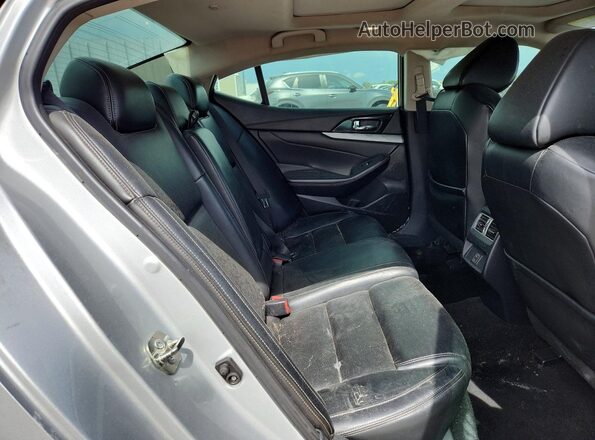 1N4AA6AP5JC367966 2018 NISSAN MAXIMA Silver Rear seats view