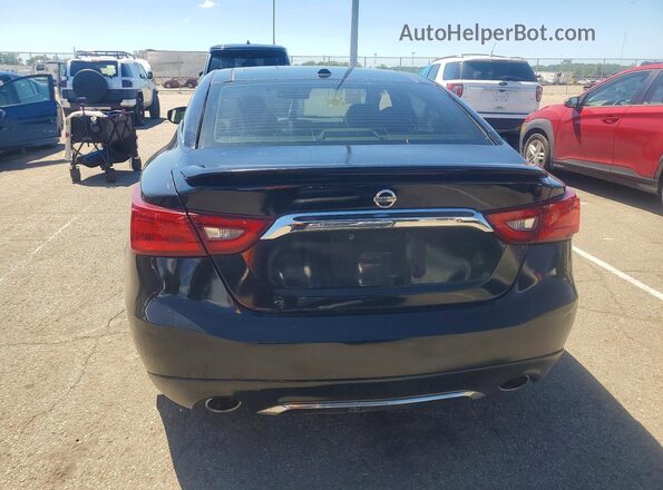 1N4AA6AP5JC368339 2018 NISSAN MAXIMA Black Rear view