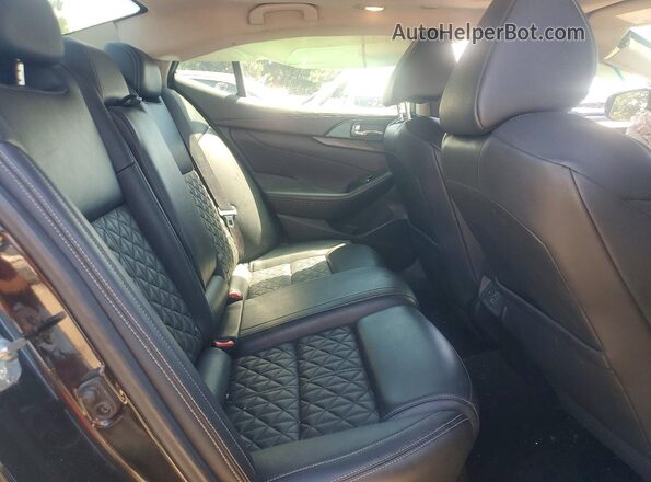 1N4AA6AP5JC368339 2018 NISSAN MAXIMA Black Rear seats view
