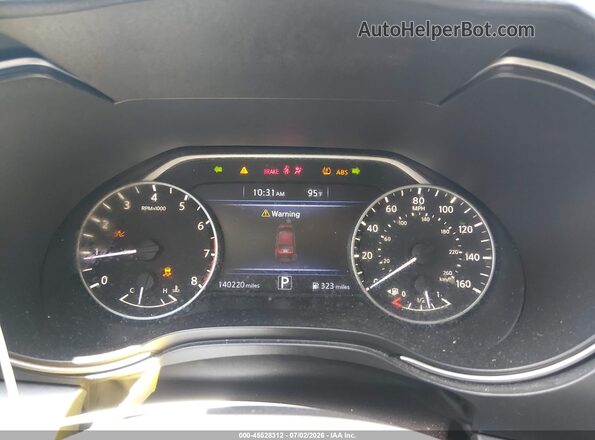1N4AA6AP5JC373265 2018 NISSAN MAXIMA Gray Widok tylnych siedzeń