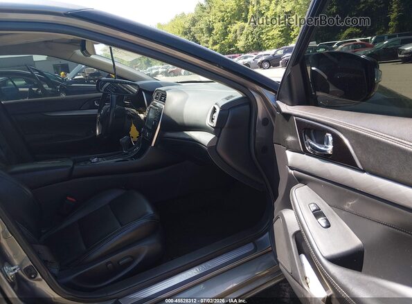 1N4AA6AP5JC373265 2018 NISSAN MAXIMA Gray Widok wnętrza z przodu