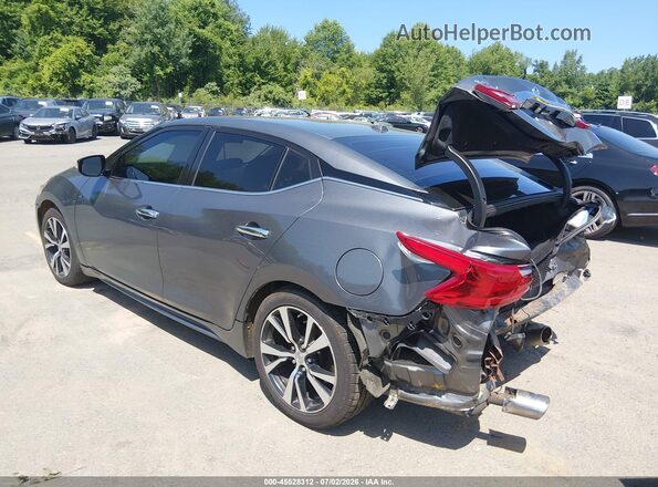 1N4AA6AP5JC373265 2018 NISSAN MAXIMA Gray Tył lewy