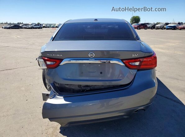 1N4AA6AP5JC373704 2018 NISSAN MAXIMA Gray Вид ззаду