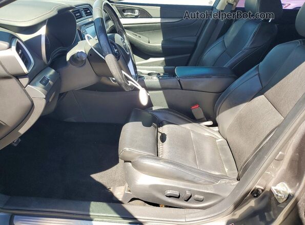 1N4AA6AP5JC373704 2018 NISSAN MAXIMA Gray Вид салону спереду