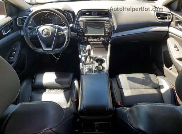 1N4AA6AP5JC373704 2018 NISSAN MAXIMA Gray Вид панелі приладів