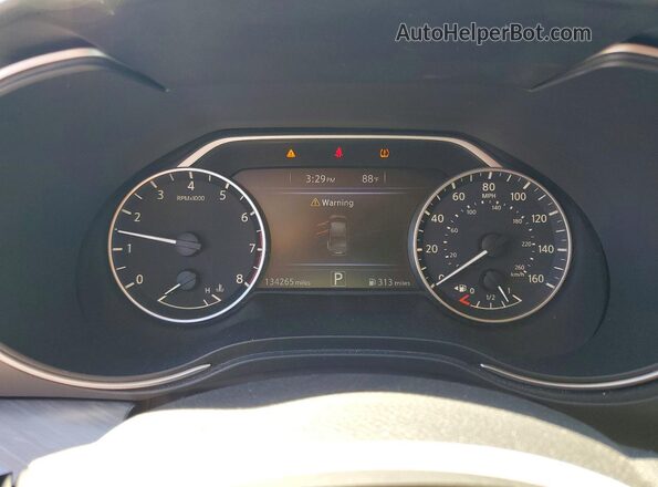 1N4AA6AP5JC373704 2018 NISSAN MAXIMA Gray Вид щитка приладів