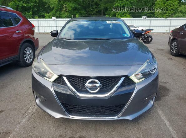 1N4AA6AP5JC405342 2018 NISSAN MAXIMA Gray Вид спереду