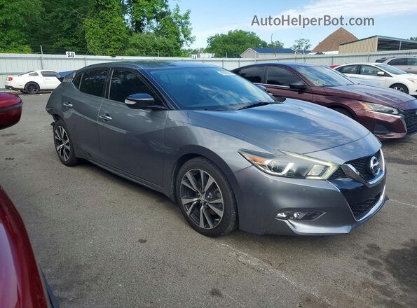 1N4AA6AP5JC405342 2018 NISSAN MAXIMA Gray Передня права чверть